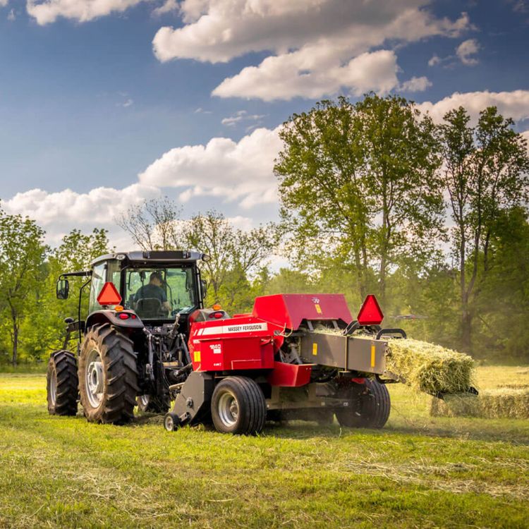 Small Square Baling Hargrave Contractors
